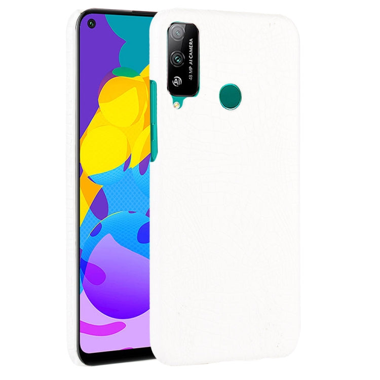 For Huawei Honor Play 4T Shockproof Crocodile Texture PC + PU Case