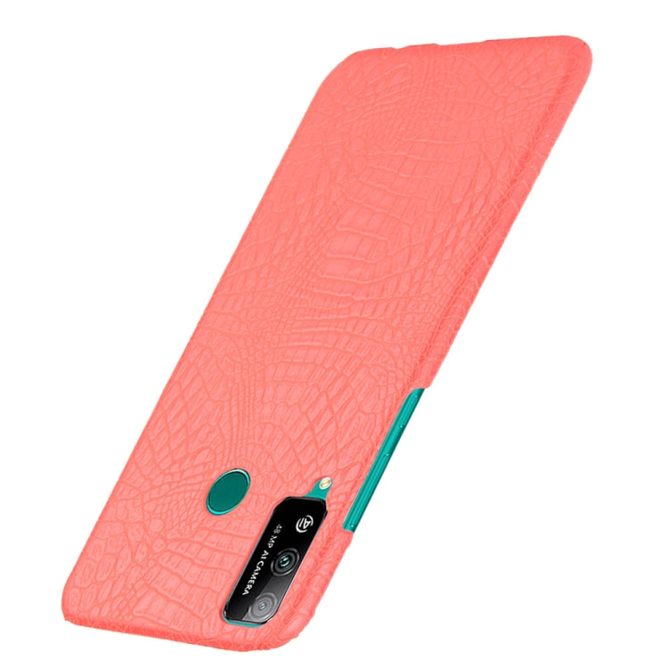 For Huawei Honor Play 4T Shockproof Crocodile Texture PC + PU Case