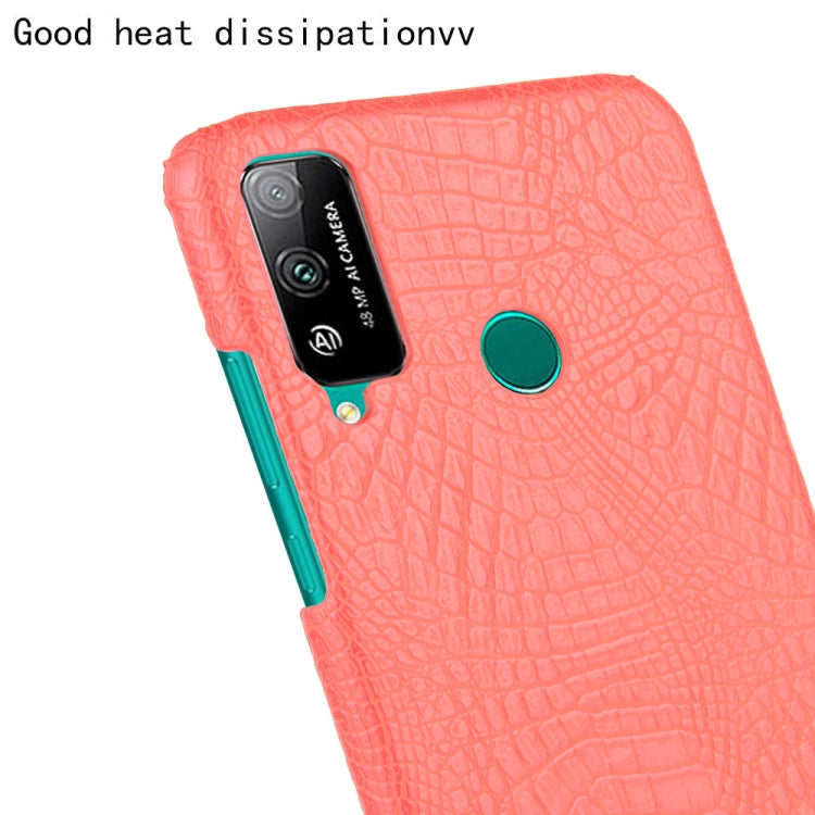 For Huawei Honor Play 4T Shockproof Crocodile Texture PC + PU Case