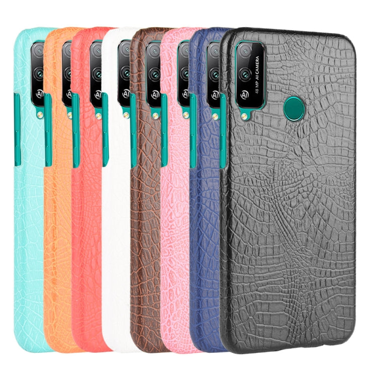 For Huawei Honor Play 4T Shockproof Crocodile Texture PC + PU Case