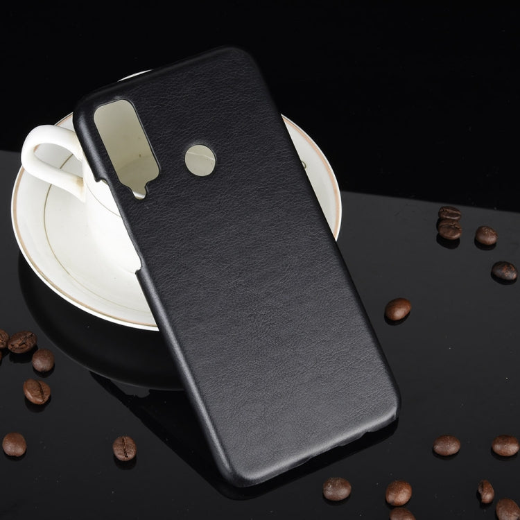 For Huawei Honor Play 4T Shockproof Litchi Texture PC + PU Case