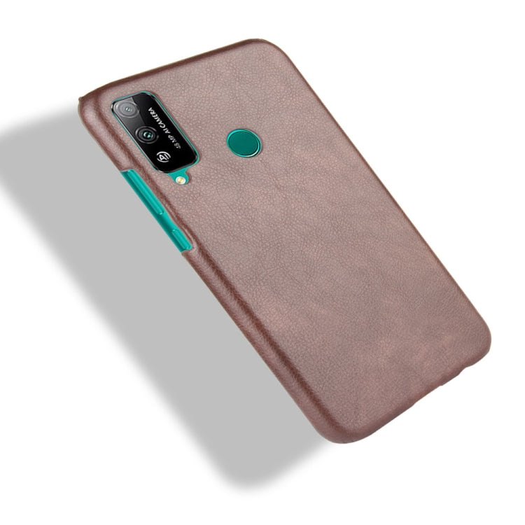 For Huawei Honor Play 4T Shockproof Litchi Texture PC + PU Case