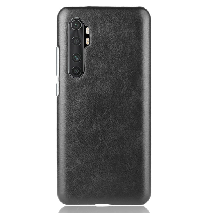 For Xiaomi Mi Note 10 Lite Shockproof Litchi Texture PC + PU Case