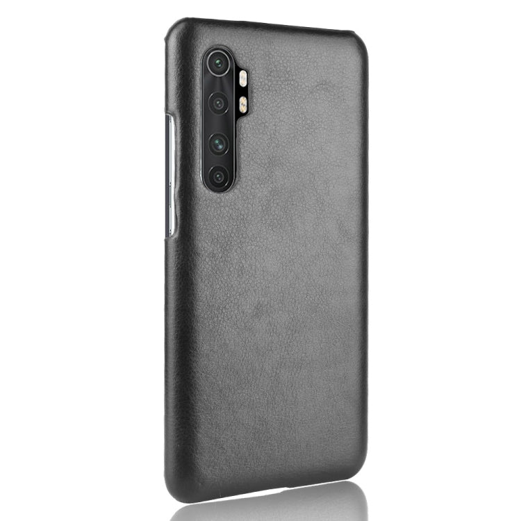 For Xiaomi Mi Note 10 Lite Shockproof Litchi Texture PC + PU Case