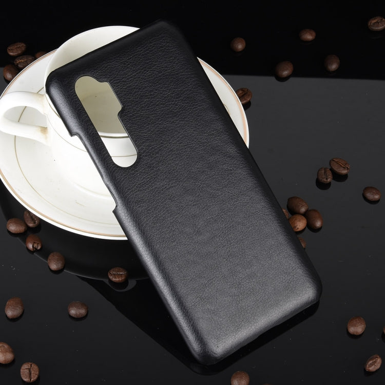 For Xiaomi Mi Note 10 Lite Shockproof Litchi Texture PC + PU Case