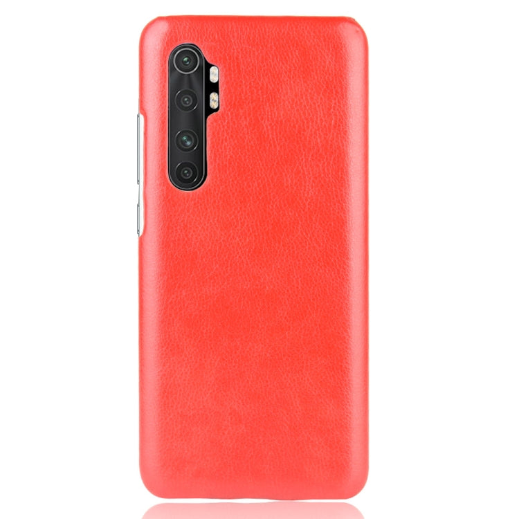For Xiaomi Mi Note 10 Lite Shockproof Litchi Texture PC + PU Case