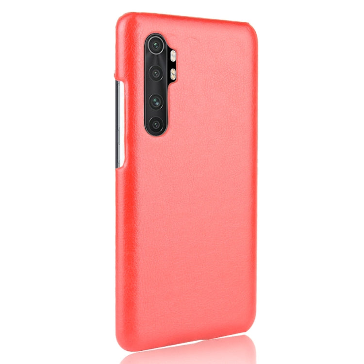 For Xiaomi Mi Note 10 Lite Shockproof Litchi Texture PC + PU Case