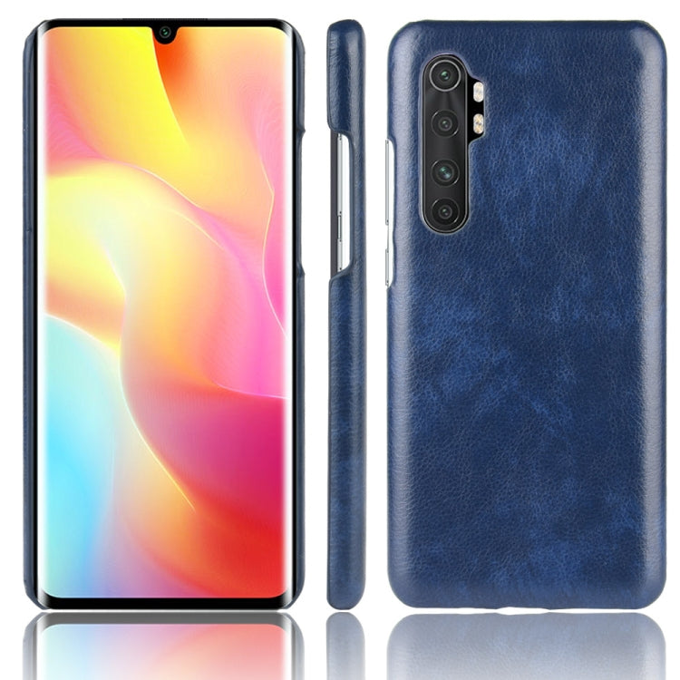 For Xiaomi Mi Note 10 Lite Shockproof Litchi Texture PC + PU Case