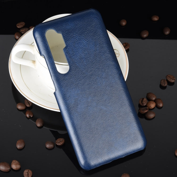 For Xiaomi Mi Note 10 Lite Shockproof Litchi Texture PC + PU Case