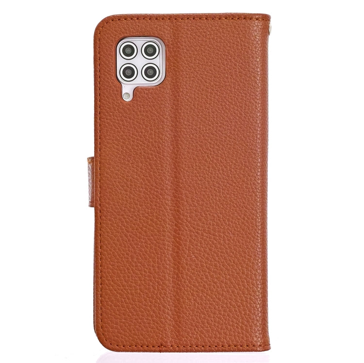 For Huawei P40 Lite Litchi Texture Horizontal Flip Leather Case with Holder & Card Slots & Wallet & Photo Frame