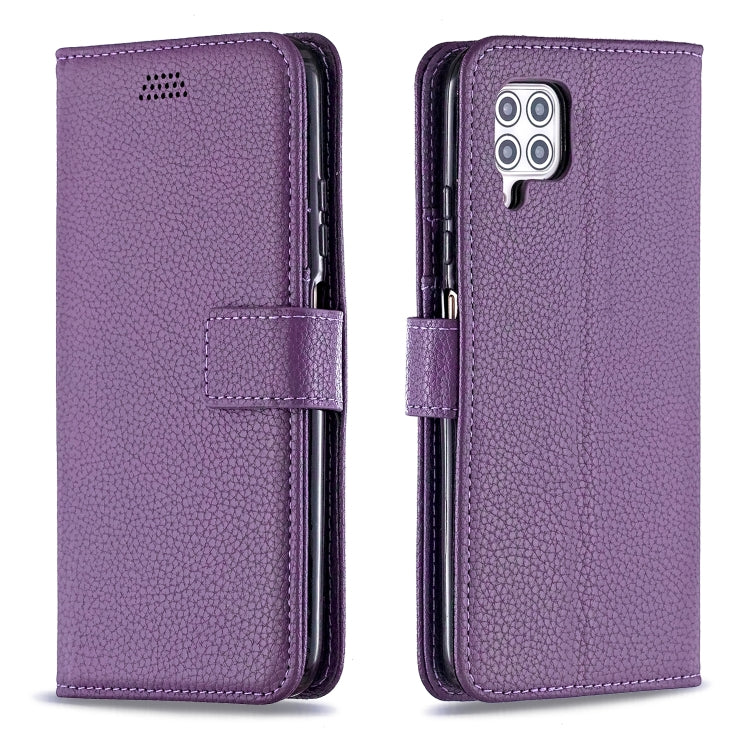 For Huawei P40 Lite Litchi Texture Horizontal Flip Leather Case with Holder & Card Slots & Wallet & Photo Frame
