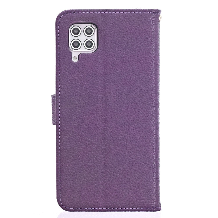For Huawei P40 Lite Litchi Texture Horizontal Flip Leather Case with Holder & Card Slots & Wallet & Photo Frame