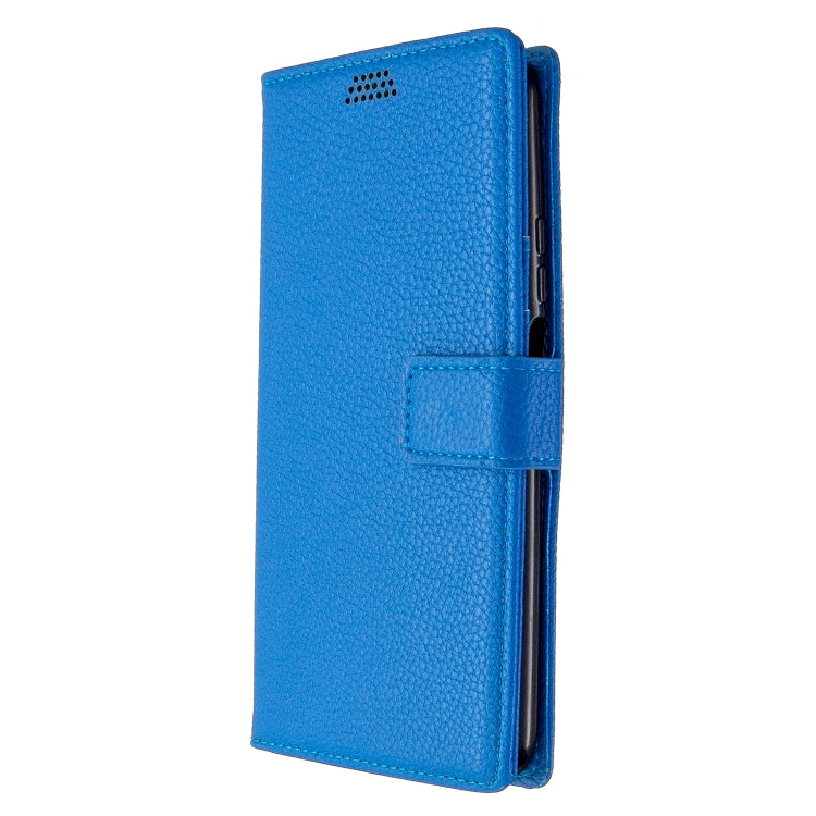 For Huawei P smart Pro 2019 Litchi Texture Horizontal Flip Leather Case with Holder & Card Slots & Wallet & Photo Frame