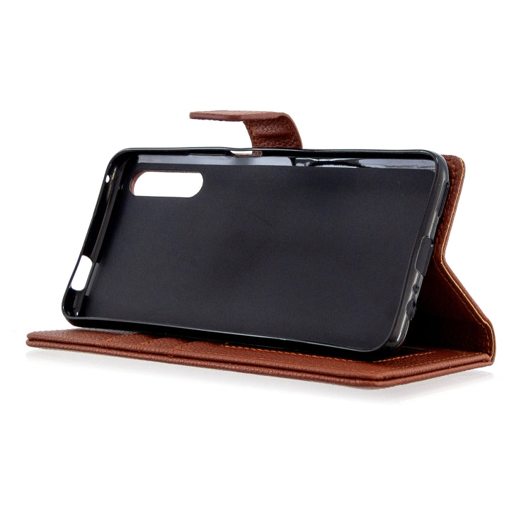 For Huawei P smart Pro 2019 Litchi Texture Horizontal Flip Leather Case with Holder & Card Slots & Wallet & Photo Frame