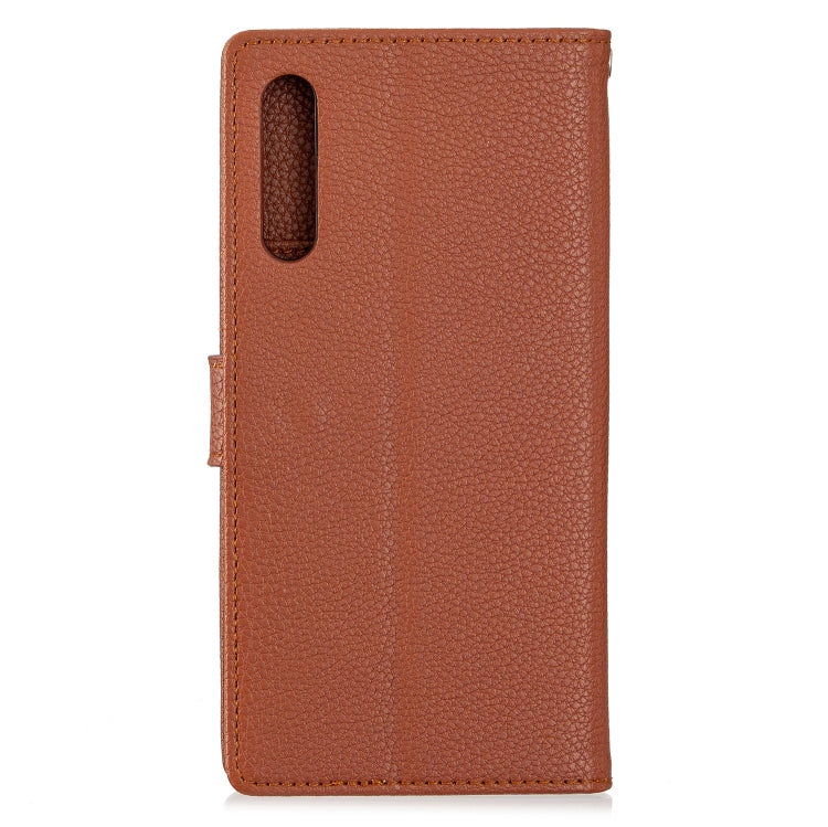 For Huawei P smart Pro 2019 Litchi Texture Horizontal Flip Leather Case with Holder & Card Slots & Wallet & Photo Frame