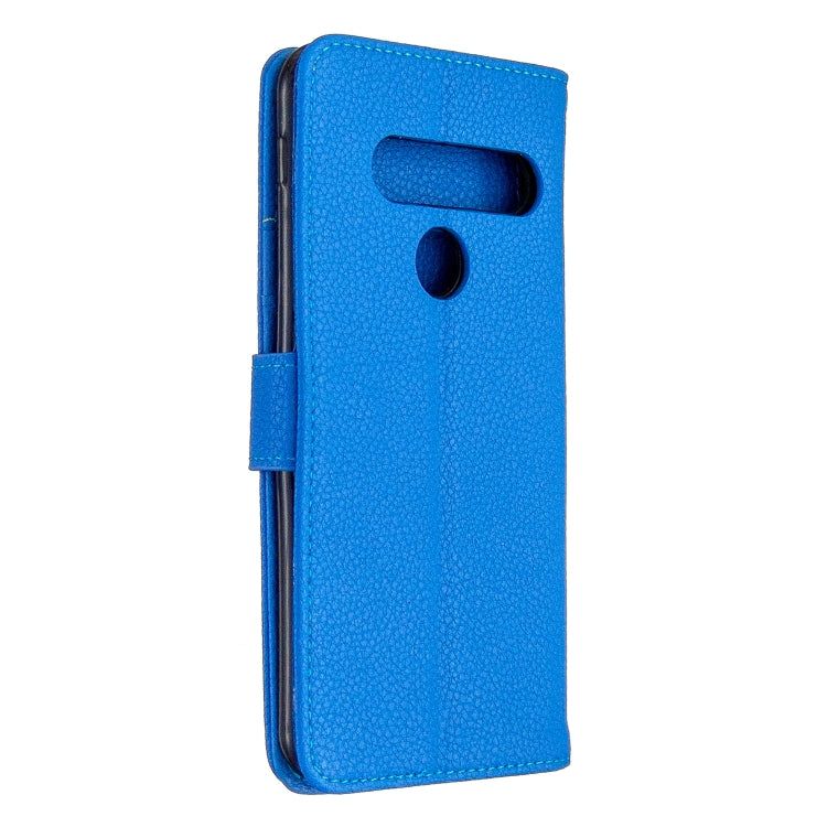 For LG G8ST Litchi Texture Horizontal Flip Leather Case with Holder & Card Slots & Wallet & Photo Frame