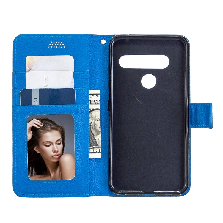 For LG G8ST Litchi Texture Horizontal Flip Leather Case with Holder & Card Slots & Wallet & Photo Frame