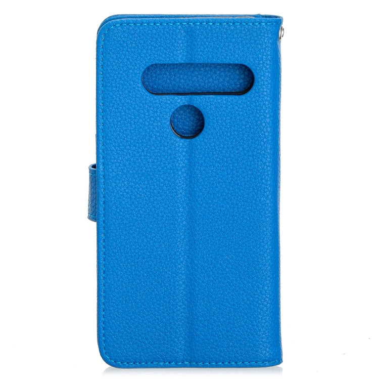 For LG G8ST Litchi Texture Horizontal Flip Leather Case with Holder & Card Slots & Wallet & Photo Frame