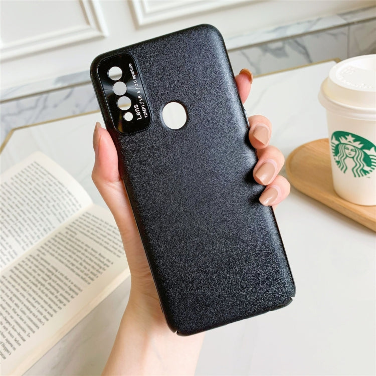 For OPPO A8 All-Inclusive Pure Prime Skin Plastic Case with Lens Ring Protection Cover