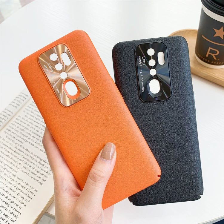 For OPPO A9 2020 / A11X All-Inclusive Pure Prime Skin Plastic Case with Lens Ring Protection Cover