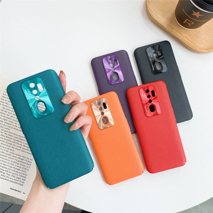 For OPPO A9 2020 / A11X All-Inclusive Pure Prime Skin Plastic Case with Lens Ring Protection Cover