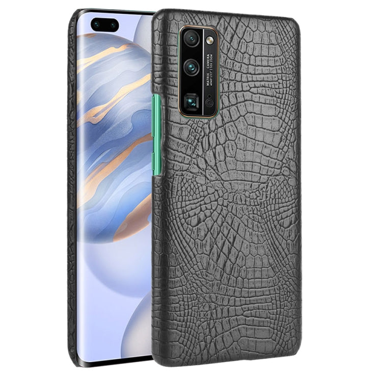 For Huawei Honor 30 Pro Shockproof Crocodile Texture PC + PU Case