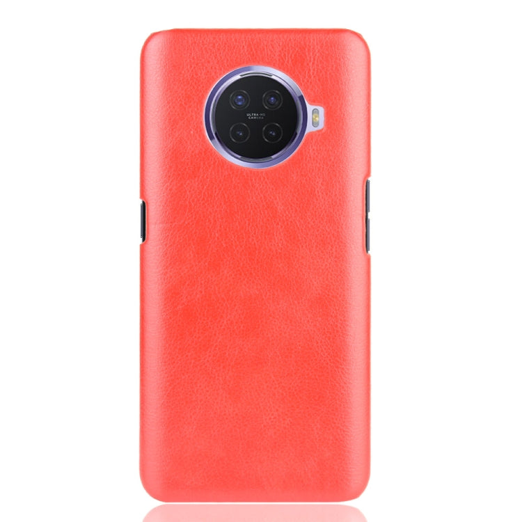For OPPO Ace2 Shockproof Litchi Texture PC + PU Case