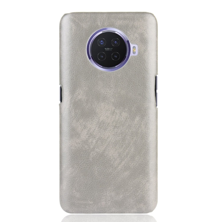 For OPPO Ace2 Shockproof Litchi Texture PC + PU Case