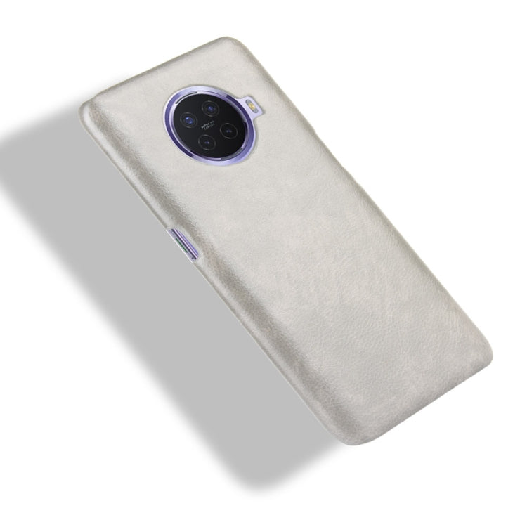 For OPPO Ace2 Shockproof Litchi Texture PC + PU Case