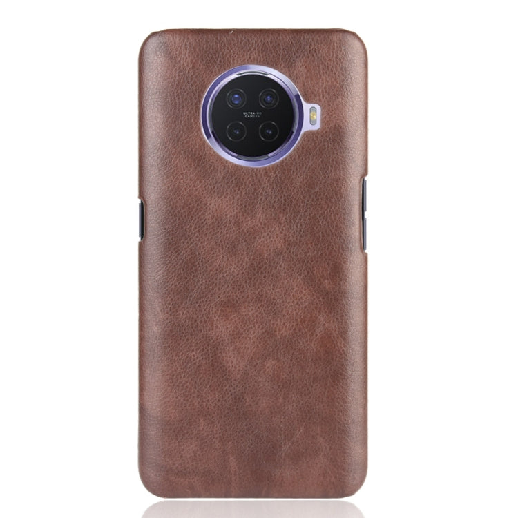 For OPPO Ace2 Shockproof Litchi Texture PC + PU Case