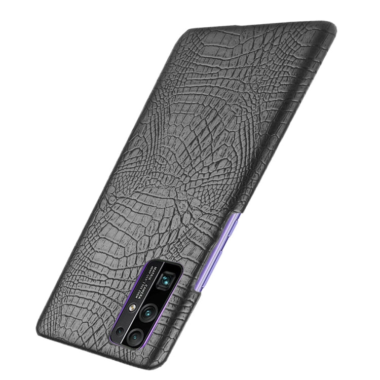 For Huawei Honor 30 Shockproof Crocodile Texture PC + PU Case