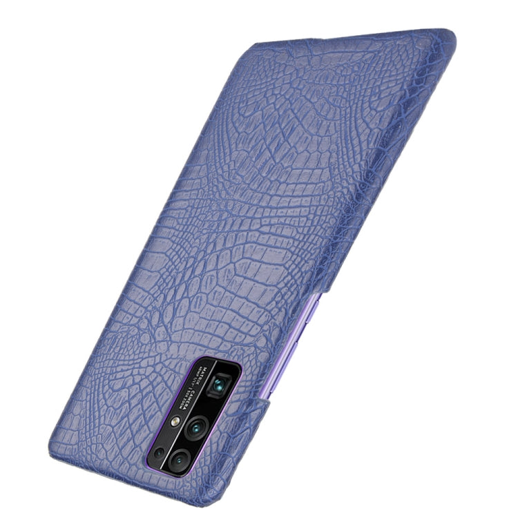 For Huawei Honor 30 Shockproof Crocodile Texture PC + PU Case