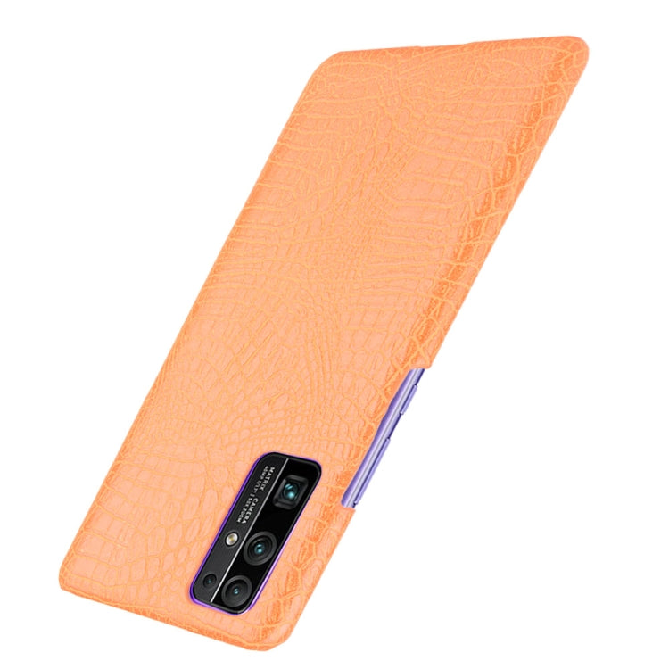 For Huawei Honor 30 Shockproof Crocodile Texture PC + PU Case