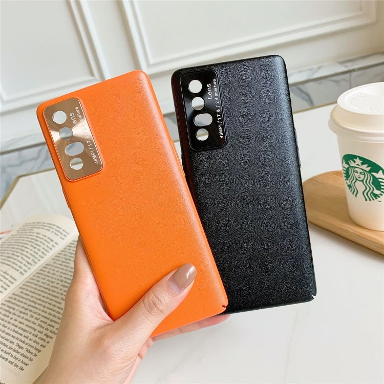 For OPPO Reno 3 Pro All-Inclusive Pure Prime Skin Plastic Case with Lens Ring Protection Cover