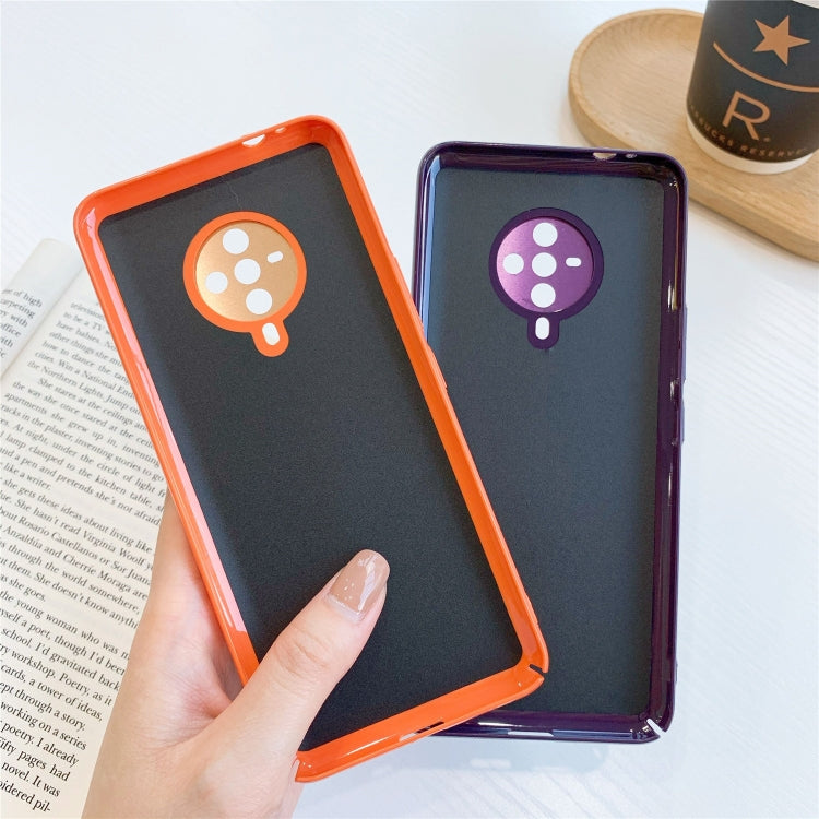 For vivo S6 5G All-Inclusive Pure Prime Skin Plastic Case with Lens Ring Protection Cover