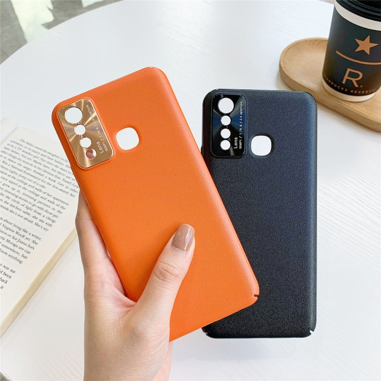 For VIVO Y5S All-Inclusive Pure Prime Skin Plastic Case with Lens Ring Protection Cover