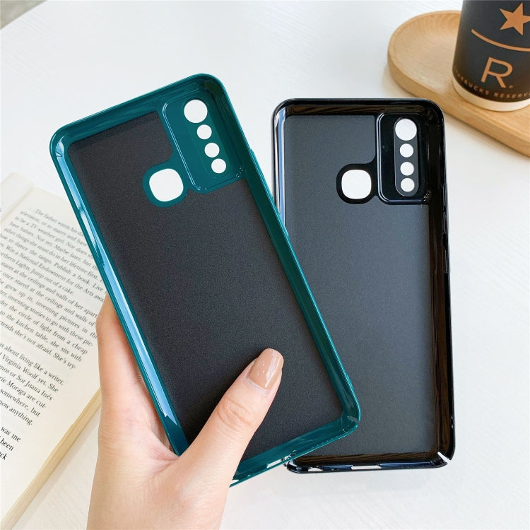 For VIVO Y5S All-Inclusive Pure Prime Skin Plastic Case with Lens Ring Protection Cover