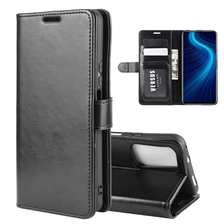 For Huawei Honor X10 5G R64 Texture Single Horizontal Flip Protective Case with Holder & Card Slots & Wallet& Photo Frame