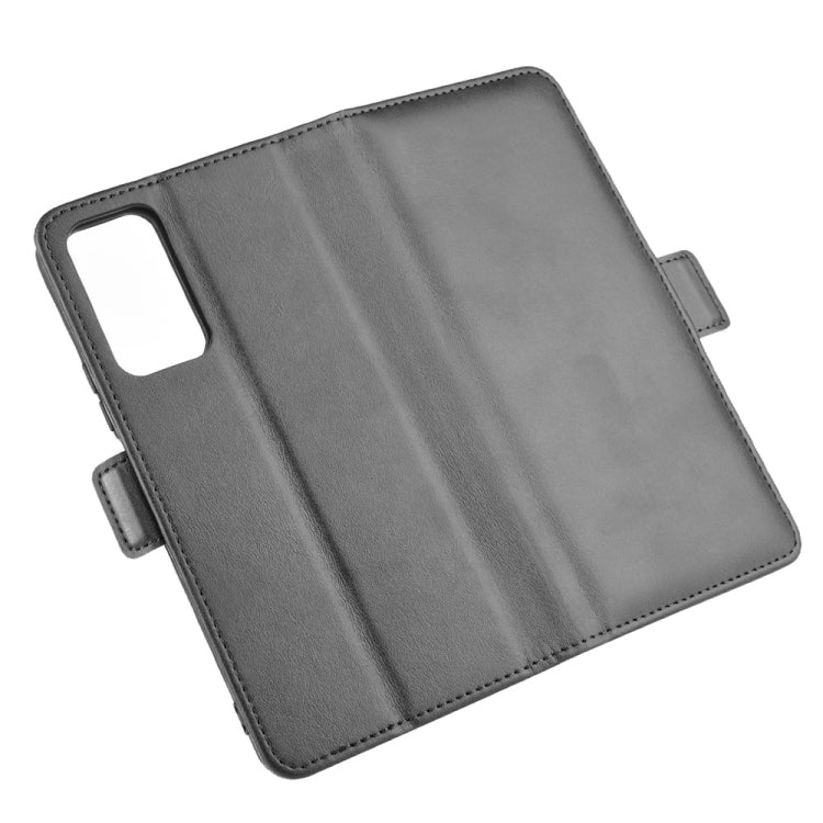 For Huawei Honor X10 5G Dual-side Magnetic Buckle Horizontal Flip Leather Case with Holder & Card Slots & Wallet