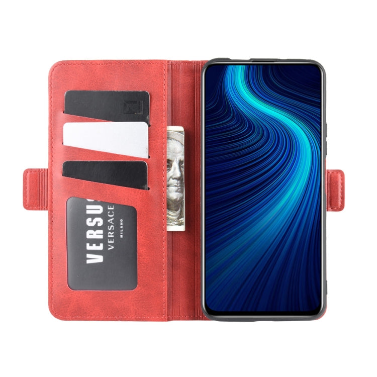 For Huawei Honor X10 5G Dual-side Magnetic Buckle Horizontal Flip Leather Case with Holder & Card Slots & Wallet