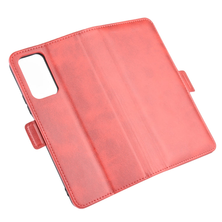 For Huawei Honor X10 5G Dual-side Magnetic Buckle Horizontal Flip Leather Case with Holder & Card Slots & Wallet