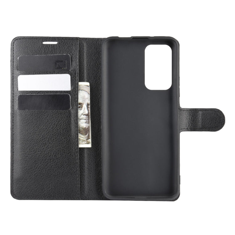 For Huawei Honor X10 5G Litchi Texture Horizontal Flip Protective Case with Holder & Card Slots & Wallet