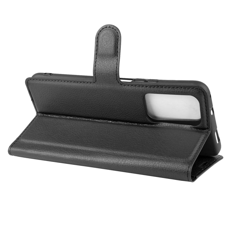 For Huawei Honor X10 5G Litchi Texture Horizontal Flip Protective Case with Holder & Card Slots & Wallet