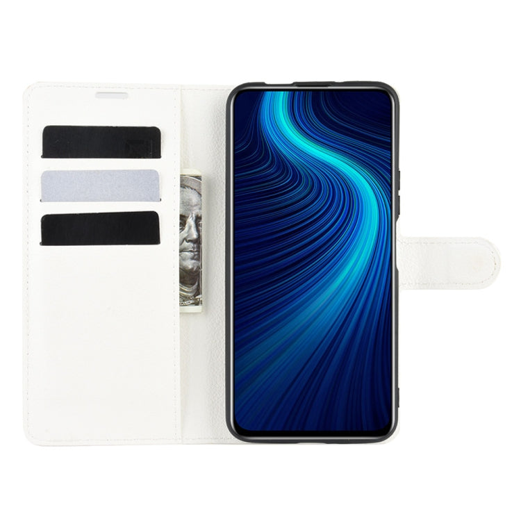 For Huawei Honor X10 5G Litchi Texture Horizontal Flip Protective Case with Holder & Card Slots & Wallet