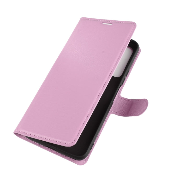 For Huawei Honor X10 5G Litchi Texture Horizontal Flip Protective Case with Holder & Card Slots & Wallet