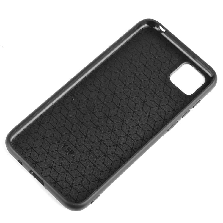 For Huawei Y5p Shockproof Sewing Cow Pattern Skin PC + PU + TPU Case