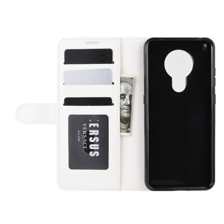 For Nokia 5.3 R64 Texture Single Horizontal Flip Protective Case with Holder & Card Slots & Wallet& Photo Frame