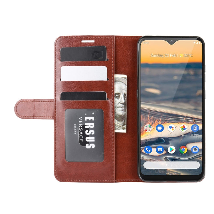 For Nokia 5.3 R64 Texture Single Horizontal Flip Protective Case with Holder & Card Slots & Wallet& Photo Frame