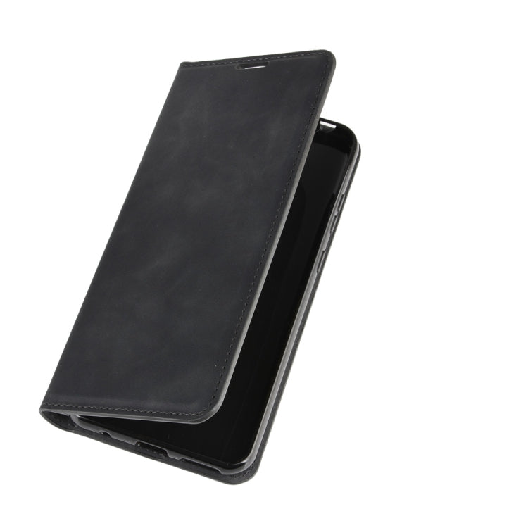 For Nokia 5.3 Retro-skin Business Magnetic Suction Leather Case with Holder & Card Slots & Wallet