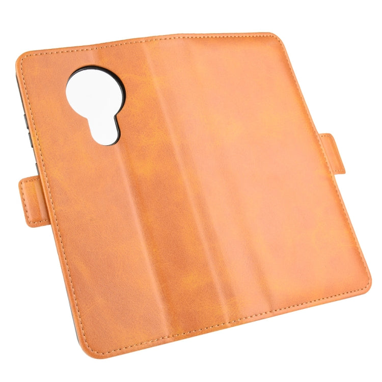 For Nokia 5.3 Dual-side Magnetic Buckle Horizontal Flip Leather Case with Holder & Card Slots & Wallet